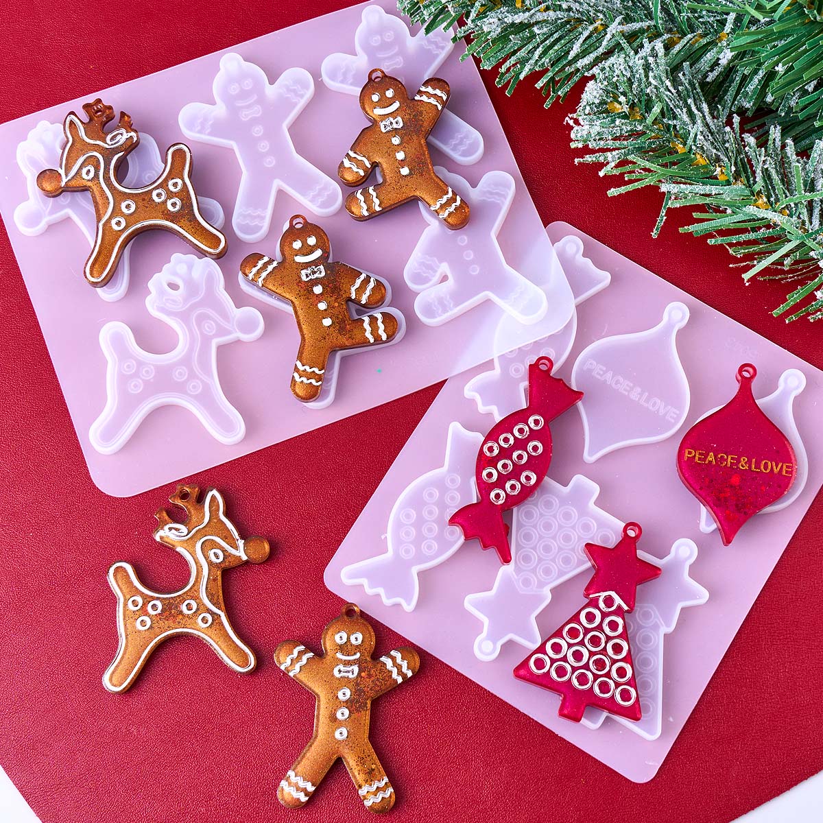 Série de natal brincos pingent - Men Fashion Key avaliação e preço