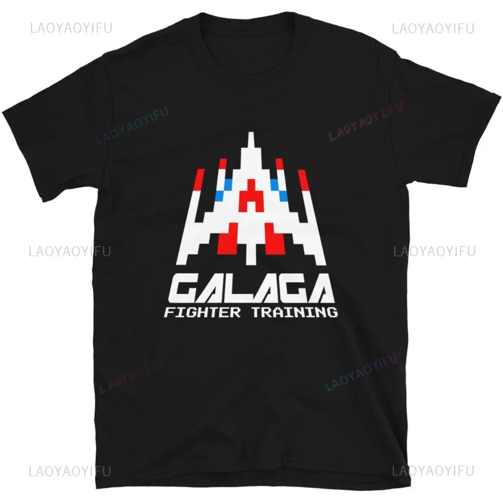 Arcade Galaga-camiseta vintage - Men'S Fashion 70S avaliação e preço