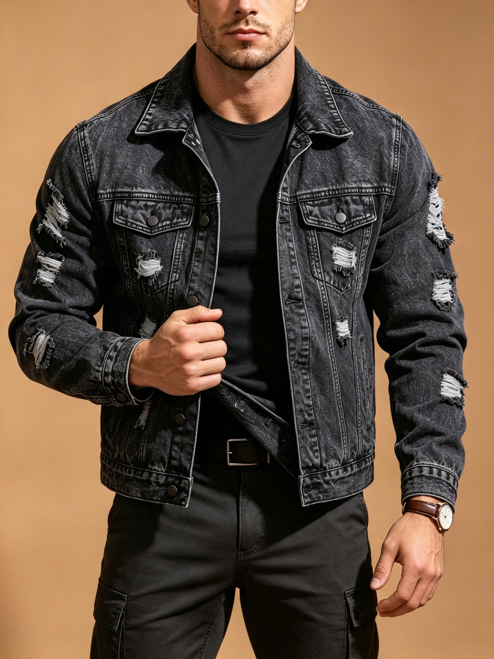 Casaco de Denim Vintage Y2K co - Denim Jacket Vintage avaliação e preço