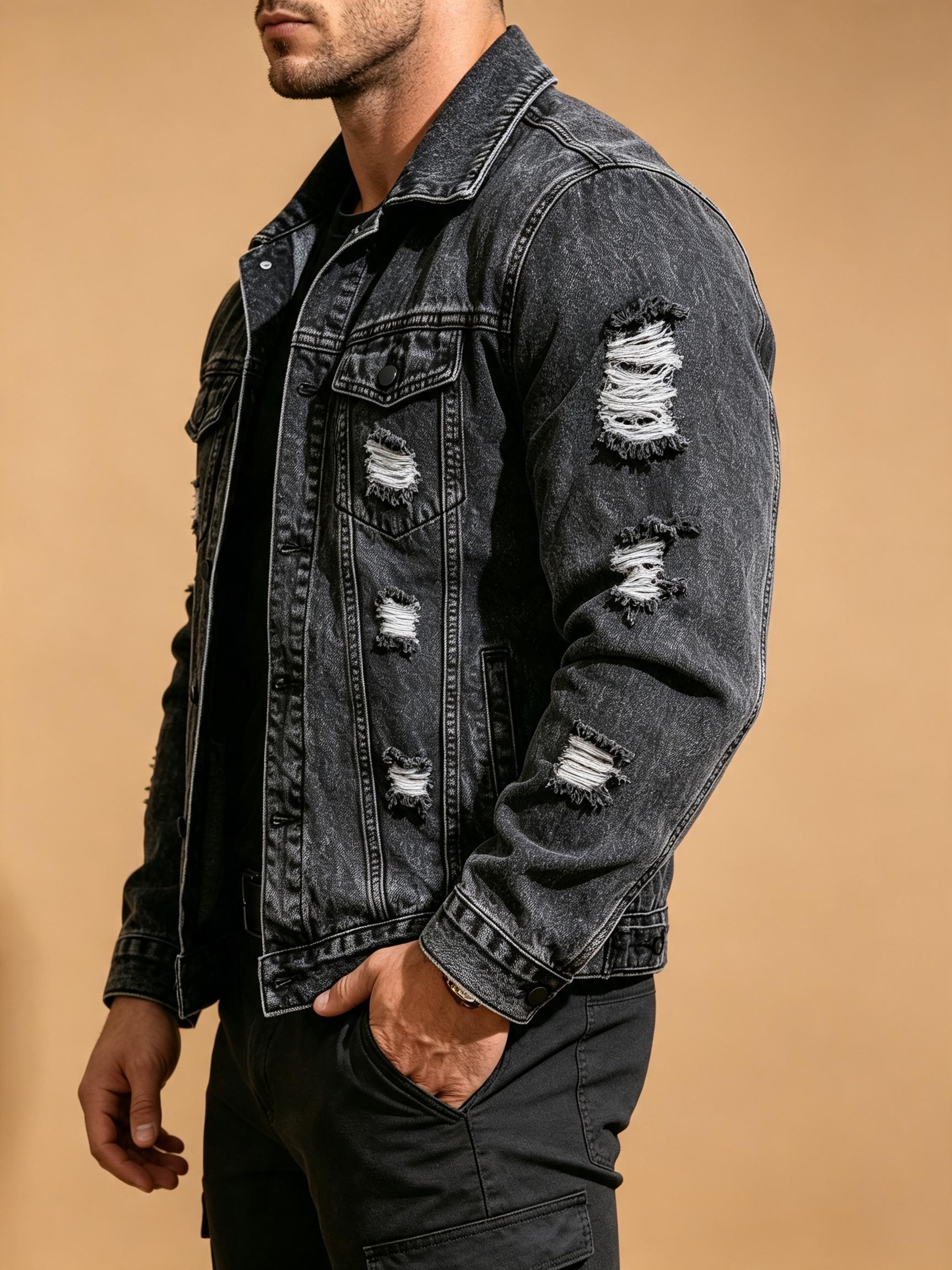 Casaco de Denim Vintage Y2K co - Denim Jacket Vintage avaliação e preço