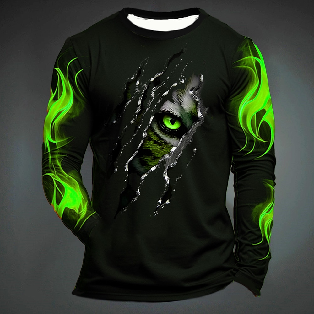 Camiseta masculina com estampa - Men'S Spring Fashion avaliação e preço
