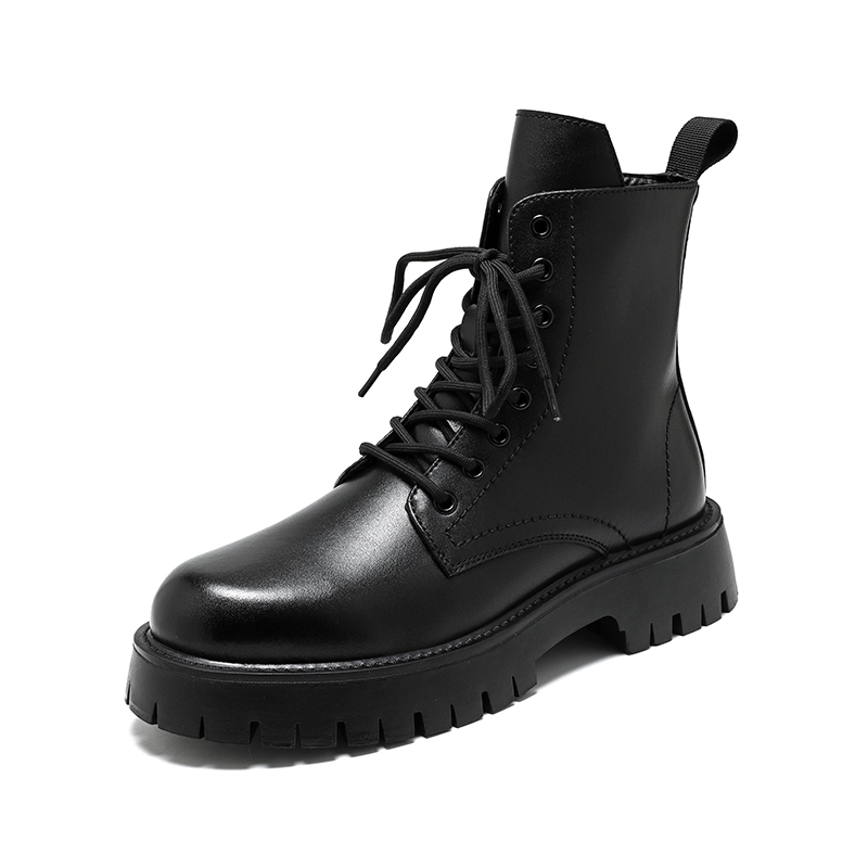 Botas de Couro Genuíno de Luxo - Men'S Fashion Brand avaliação e preço
