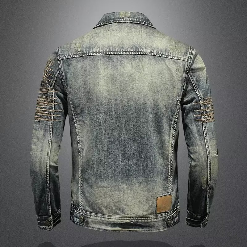 2025 jaqueta jeans de inverno  - Men'S Fashion Jeans 2025 avaliação e preço