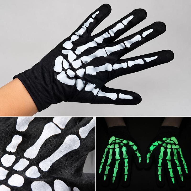 Luvas de Esqueleto de Dedo Int - Men'S Fashion Gloves avaliação e preço
