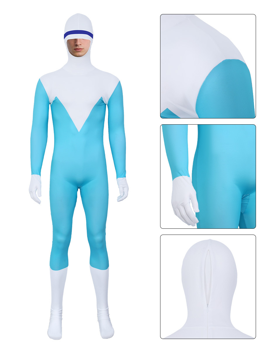 Fantasia de cosplay do Homem d - Mens Fashion Jumpsuit avaliação e preço