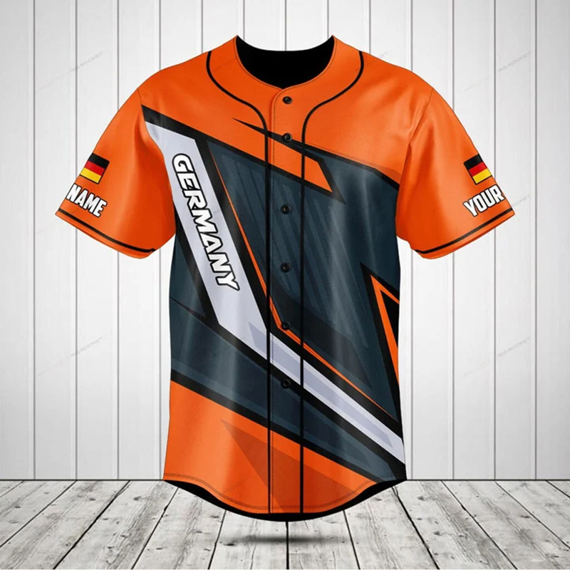 Camisa Personalizada com Gráfi - Mens Fashion Baseball Jersey avaliação e preço