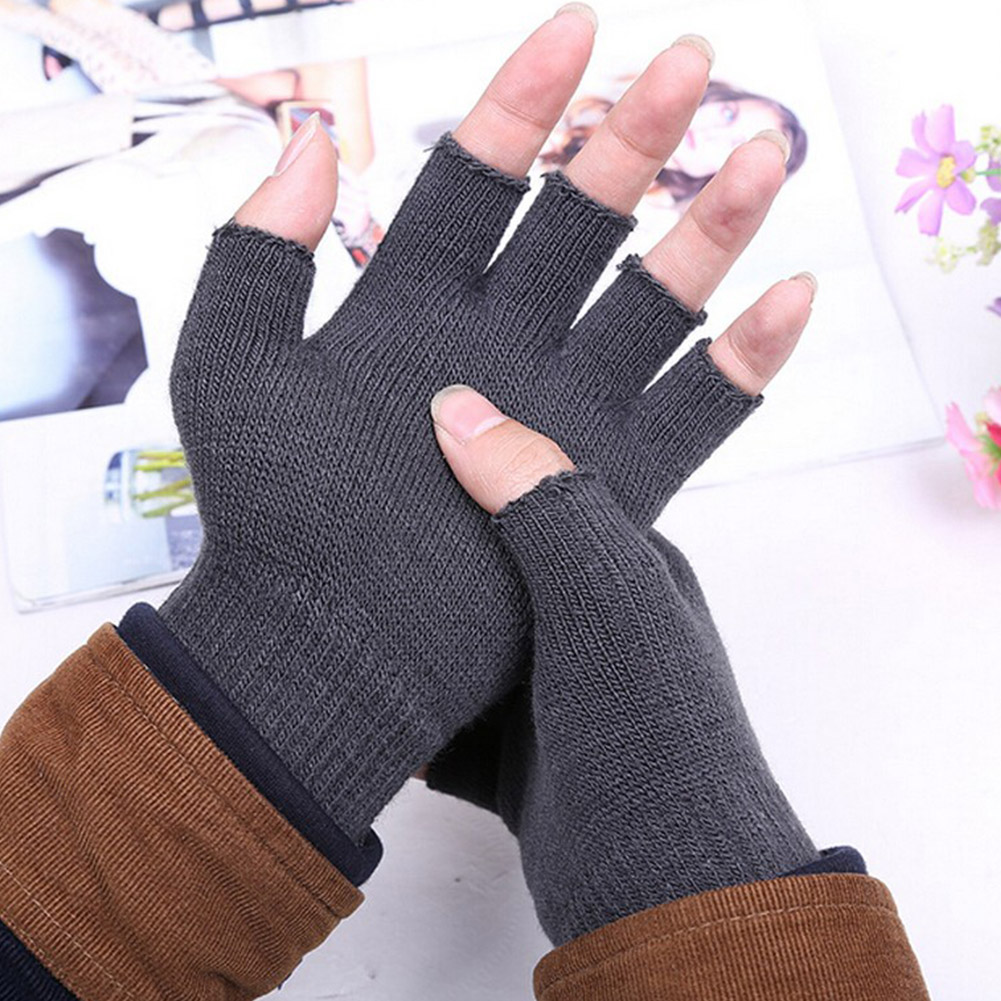 Luvas de Inverno Quentes e Elá - Men'S Fashion Gloves avaliação e preço