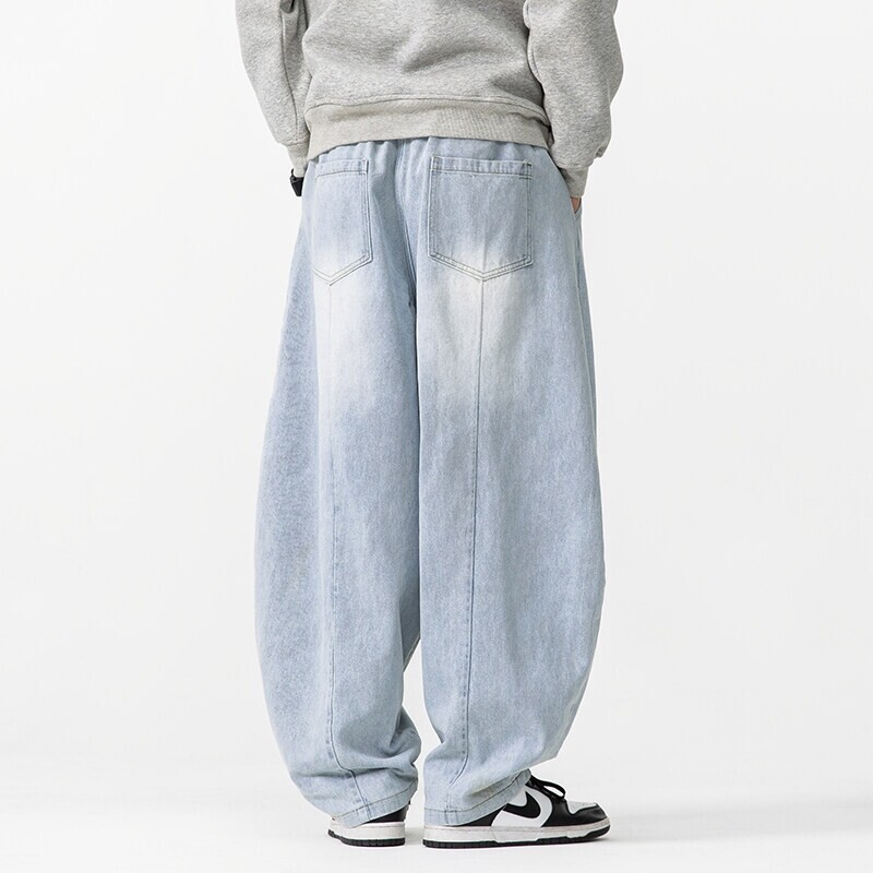 2025 novo vintage harem calças - Men'S Fashion Jeans 2025 avaliação e preço
