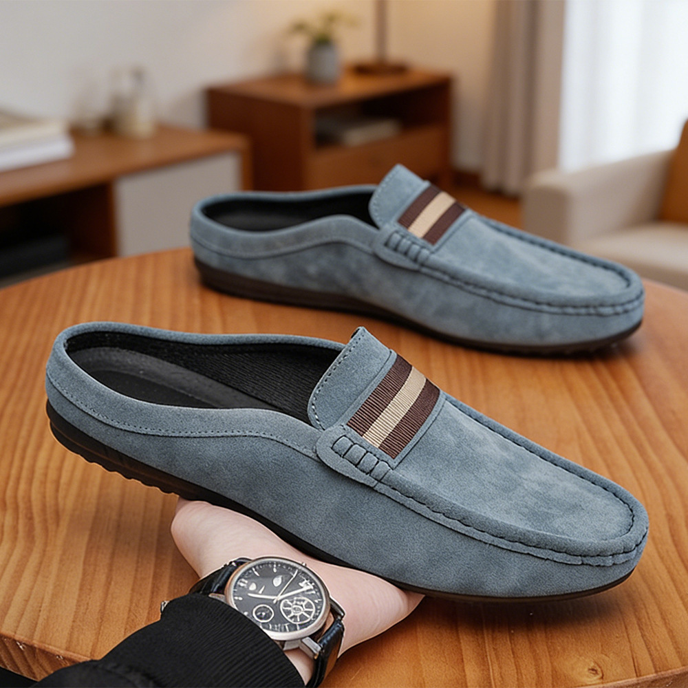 Novos Sapatos de Verão para Ho - Suede Loafers Men avaliação e preço