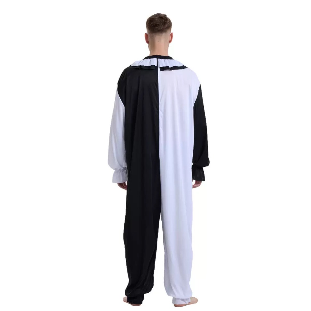 Fantasia de Cosplay de Palhaço - Mens Fashion Jumpsuit avaliação e preço