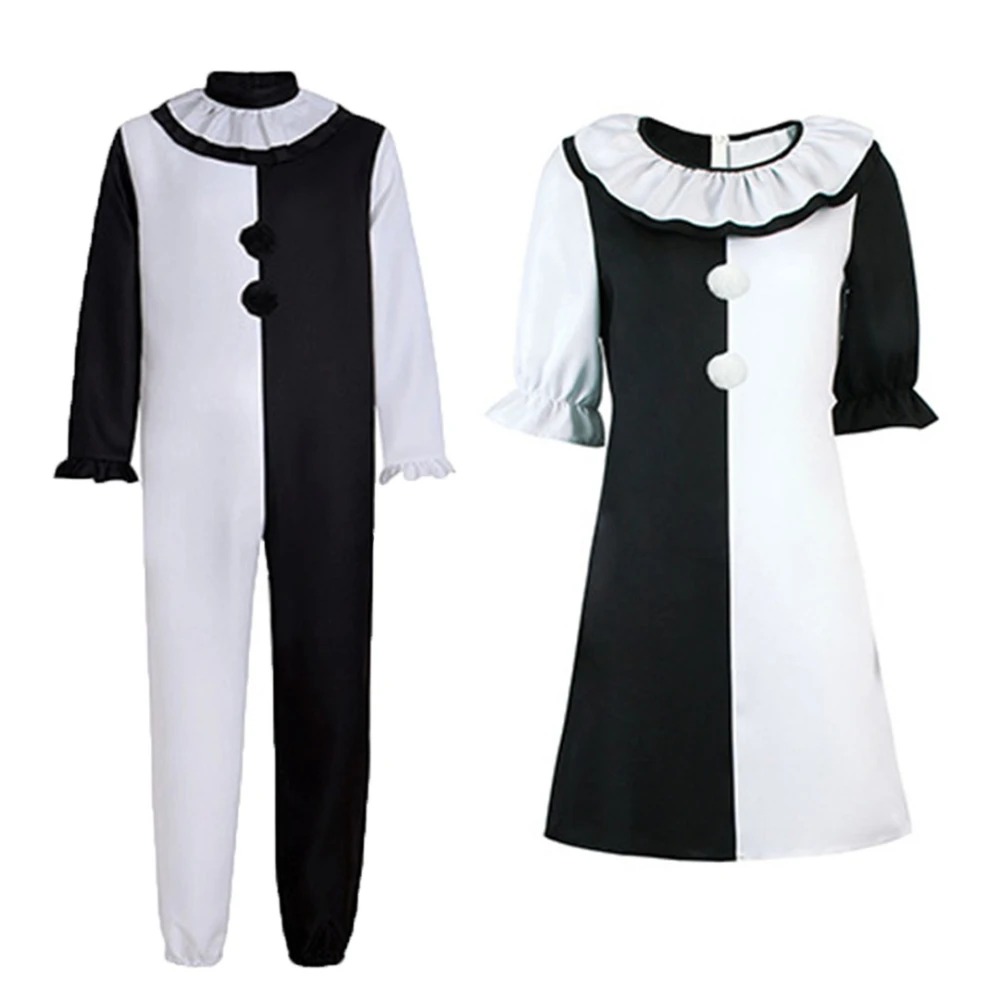 Fantasia de Cosplay de Palhaço - Mens Fashion Jumpsuit avaliação e preço