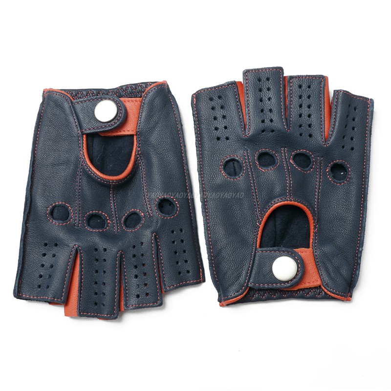 Luvas Masculinas de Couro Genu - Men'S Fashion Gloves avaliação e preço