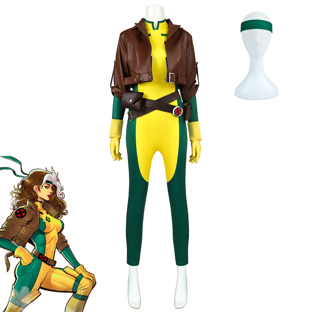 Cosplay Equisante da Rogue Ann - Mens Fashion Jumpsuit avaliação e preço