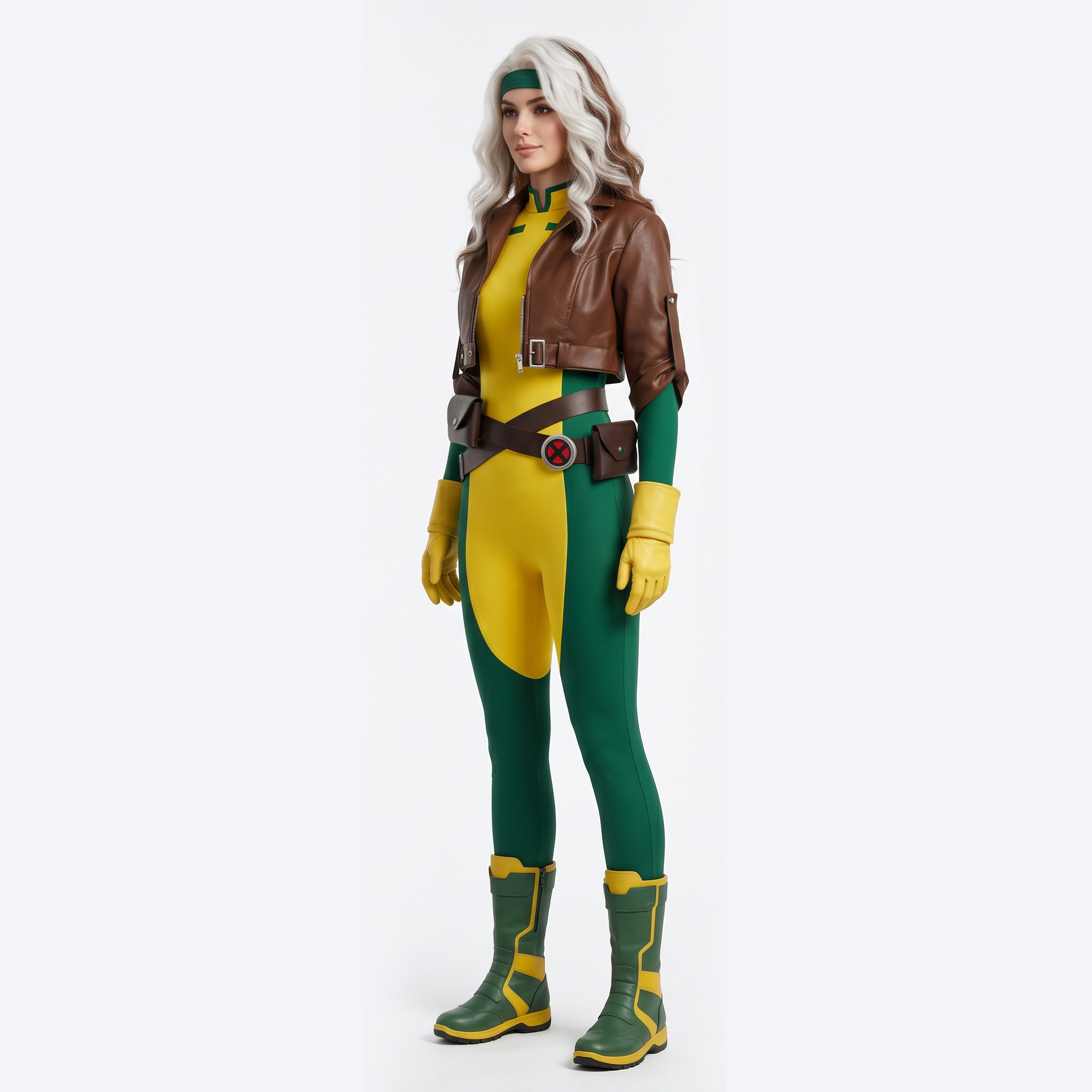Cosplay Equisante da Rogue Ann - Mens Fashion Jumpsuit avaliação e preço