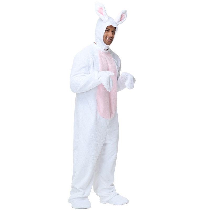 Halloween adulto animal coelho - Mens Fashion Jumpsuit avaliação e preço