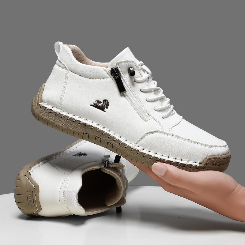 Tênis feminino de couro artesa - Mens Fashion Modern avaliação e preço