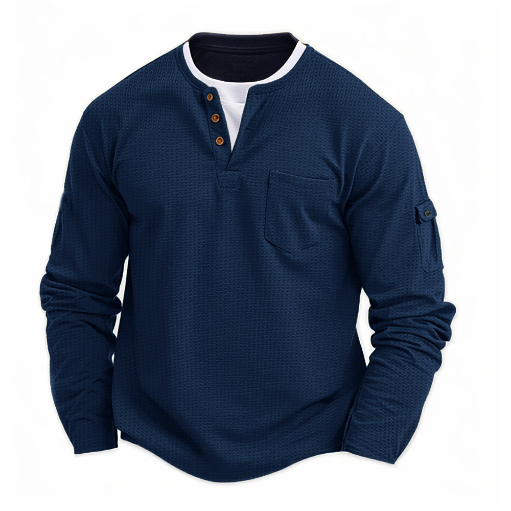 Nova camisa masculina de manga - Men'S Spring Fashion avaliação e preço