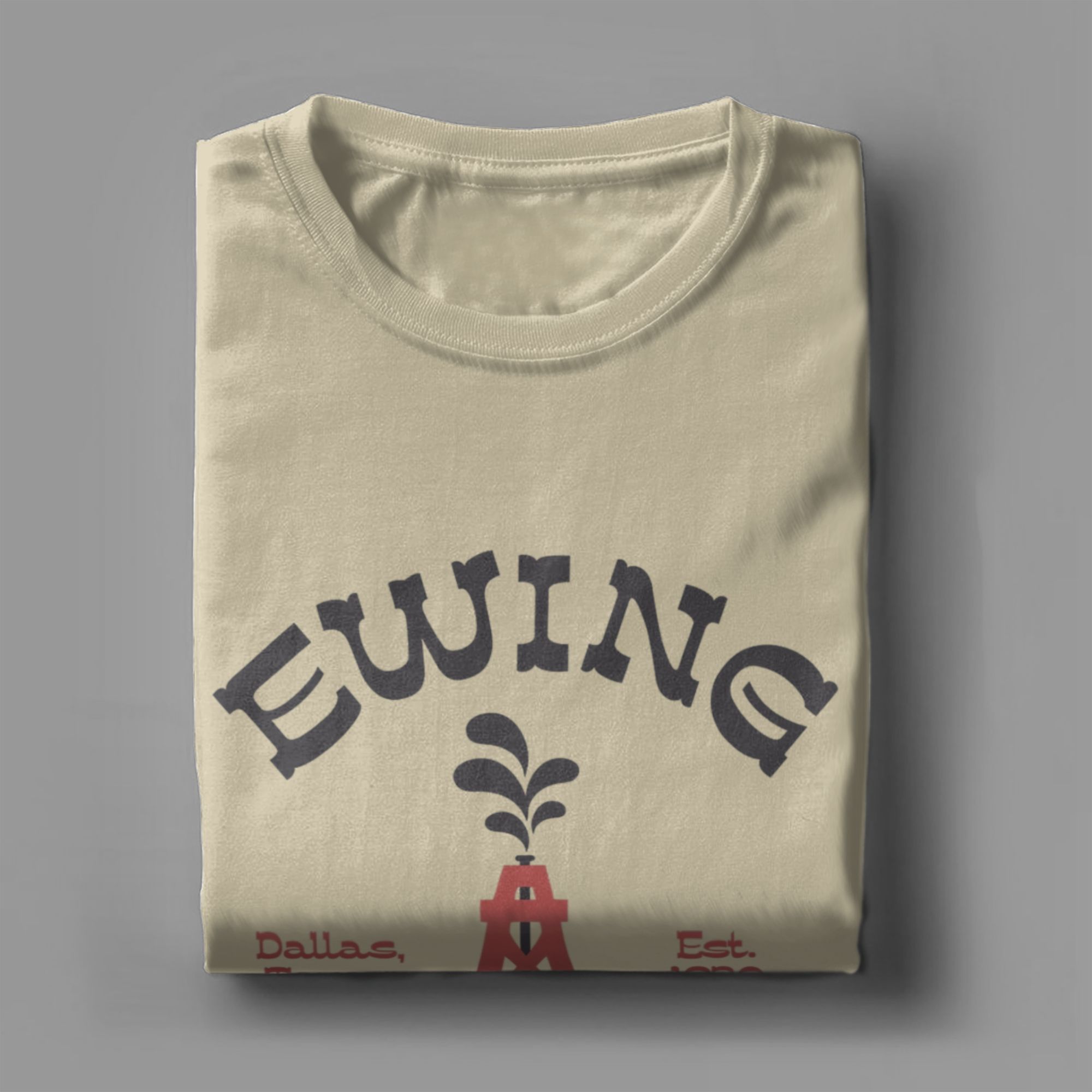 Ewing Oil Co. Dallas 70s TV Sh - Men'S Fashion 70S avaliação e preço